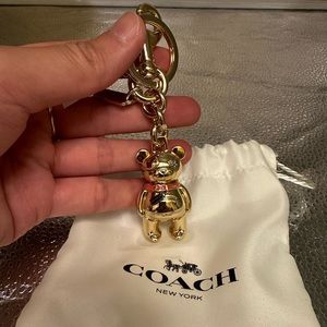Coach Bear Key Chain